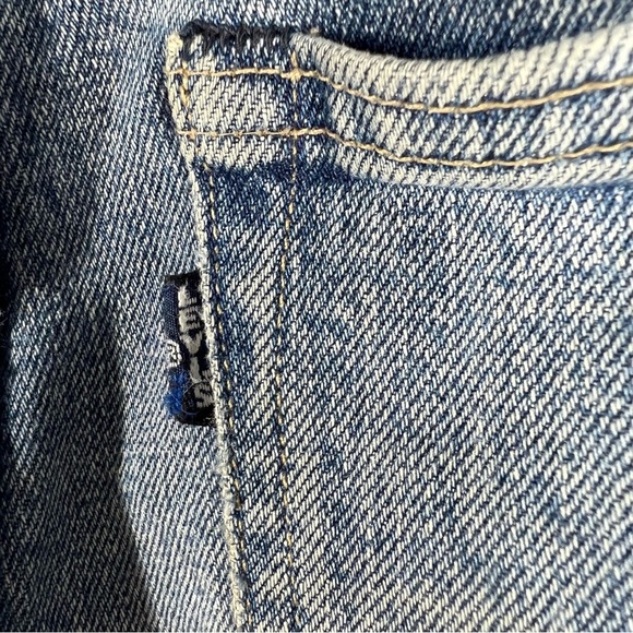 LEVI'S Made & Crafted Boyfriend Fit Jeans Kahlo Blues Size 26/27 - Picture 15 of 15